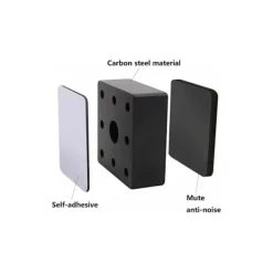 Sängar>Möbelhöjare sängmöbelbenslyft bord soffa sänghöjare kolstål sänghöjare självhäftande möbelhöjare soffa - Perfet-XS8-