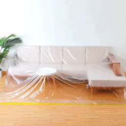 Soffor>Möbelöverdrag, slitstarkt, vattentätt, dammtätt, 270 cm x 15 m