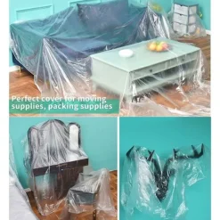 Soffor>Möbelöverdrag, slitstarkt, vattentätt, dammtätt, 270 cm x 15 m