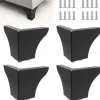 Soffor>Metallmöbelben 10 cm höga sofaben, moderna triangulära möbelfötter DIY-ersättning