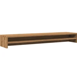 vidaXL Tv-Bänkar>Monitorstativ hantverksmässig ek 100x24x13 cm konstruerat trä