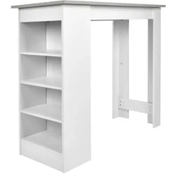 Köksö>MultiStorage Space Skrivbord Tåligt Kaffebordsbord för Hem Vardagsrum Restaurang