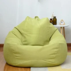 Sittsäckar>/NN/Ny design extra stora sittsäckar Sofföverdrag inomhus Lazy Lounger för vuxna barn Hotsale Hög kvalitet Grön 90 * 110cm_ca Grön Grön 90 * 110cm