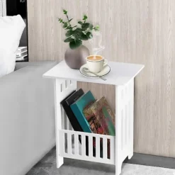 Småbord>Nordisk Modern Stil Kaffebordsbord Sängbord Mini Sängbord Te Bord Förvaring Nattbord