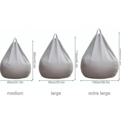 Sittpuffar>Ny design extra stora bönsäckstolar Soffa Cover Inomhus Lazy Lounger För Vuxna Barn Hotsale! 90 * 110cm