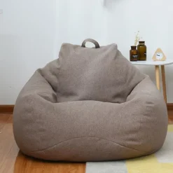 KOOLYou Sittsäckar>Ny design extra stora bönsäckstolar Soffa Cover Inomhus Lazy Lounger För Vuxna Barn Hotsale! 100 * 120cm