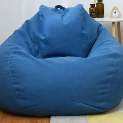 Sittsäckar>Ny Extra Stor Sittsäck Fåtöljer Sofföverdrag Inomhus Lazy Lounger För Vuxna Barn Rea! (Exklusive fyllning) Mörkgrå Medium 80x90cm Oversize 100x120cm | Fyndiq