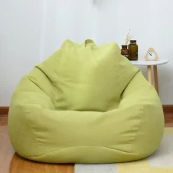 KOOLYOU Sittsäckar>Ny extra stor sittsäcksstolar Soffa Cover inomhus Lazy Lounger För Vuxna Barn Kampanjpris 90 * 110cm