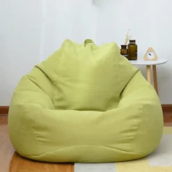 KOOLYOU Sittsäckar>Ny extra stor sittsäcksstolar Soffa Cover inomhus Lazy Lounger För Vuxna Barn Kampanjpris 100 * 120cm