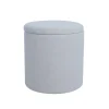 Home4You Sittpuffar>Ottoman HAKO D34,5xH36cm, ljus beige, med förvaring
