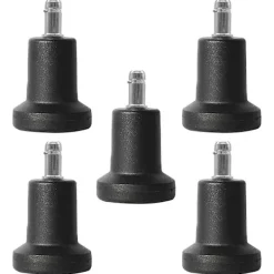 Kontorsmöbler>5-pack Ersättningshjul Kontorsstol Rullhjul Kontorsstol Svängbart Hjul Fast Fot Golvglid Kontorsstol Hjul Hemmakontorsstol Hjulstopp