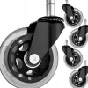 Kontorsmöbler>5-pack Hjul för kontorsstol - 11 mm Transparent_tfrf