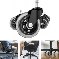 Kontorsmöbler>5-Pack Hjul till Kontorsstol - 11 mm