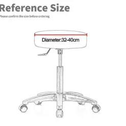 Stolar>2-pack Jacquard Barstolsöverdrag, Stretch Rund Stol Sittöverdrag, 32-40cm Stolsöverdrag [HK] style3939