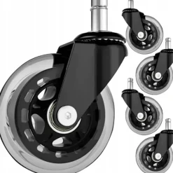 Kontorsmöbler>5-pack kontorsstolshjul - 11 mm