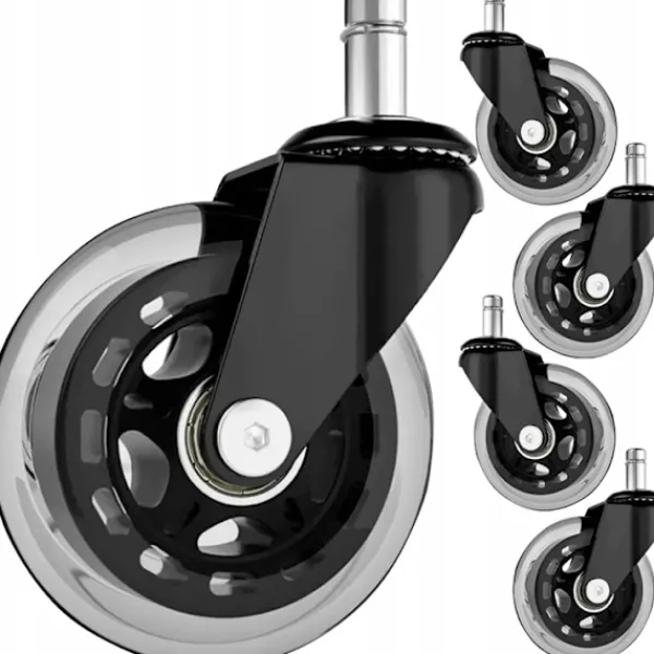 Kontorsmöbler>5-pack kontorsstolshjul - 11 mm
