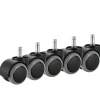 Kontorsmöbler>5-pack kontorsstolshjul, kompatibla med IKEA-stolar (10 mm x 22 mm) Kraftiga [JUN]_OF