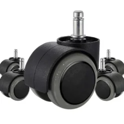 Kontorsmöbler>5-pack Kraftiga Hjul för Kontorsstolar för IKEA Stolar (10mm x 22mm) - Smidiga Ersättningshjul