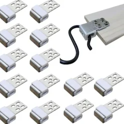 Soffor>30-pack metallsofffjäderklämmor, möbelfjäderklämmor med 5 hål, reservdelar för stoppade möbler, reservdelar för soffa