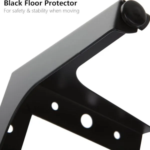 Blue dream Soffor>8-pack svarta metallben för soffa, 13 cm soffben med belastning på 600 kg, svarta möbelben med skruvar, metallben för soffbord, TV-bänkar, skåp