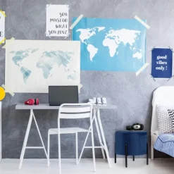 RXS Pallar>Pall i blå sammet