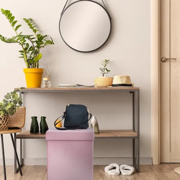 B2X Sittpuffar>Pall i rosa sammet