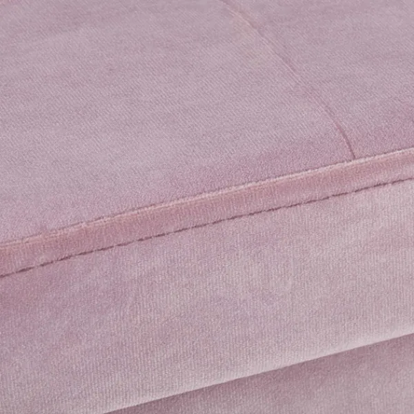 B2X Sittpuffar>Pall i rosa sammet