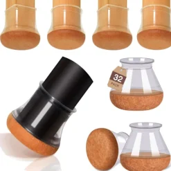 Stolar>(Passar: 18,1-28 mm) 32 st möbelbensskydd golvskydd möbeldynor