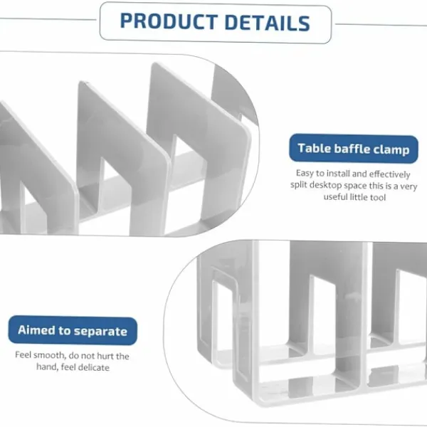 Kontorsmöbler>1PC Akryl Skrivbordsarrangör Filhållare Tidskrift Makeup Förvaringsarrangör Garderobshylla Förvaringsfack Tillbehör Skrivbordsarrangör