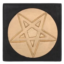 S.Different Småbord>Pentagram Altare Liten Bord i Trä