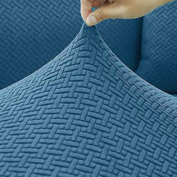 Estone Soffor>Polar Fleece Sofföverdrag för Vardagsrum Fåtölj Jacquard Överdrag Rutig L Form Hörna Soffor Överdrag Sofföverdrag 1 /2 /3 /4 Sits 1 Seater 90-140cm | Fyndiq