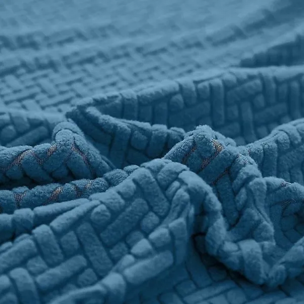 Estone Soffor>Polar Fleece Sofföverdrag för Vardagsrum Fåtölj Jacquard Överdrag Rutig L Form Hörna Soffor Överdrag Sofföverdrag 1 /2 /3 /4 Sits 1 Seater 90-140cm | Fyndiq