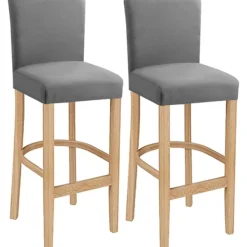 BästaGåva Stolar>REA Barstolskydd, Avtagbart Stretch Tvättbart Stolsöverdrag Kompatibelt med Sho