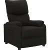 vidaXL Fåtöljer>Reclinerfåtölj svart tyg