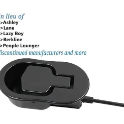 Fåtöljer>Reservdels för vilstol - Med kabel