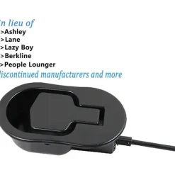 Fåtöljer>Reservdels universalhandtag med kabel för vilstol