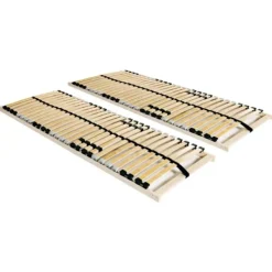 vidaXL Sängar>Ribbotten med 28 ribbor 2 st 7 zoner 80x200 cm