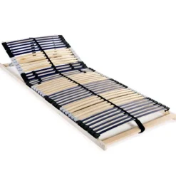 vidaXL Sängar>Ribbotten utan madrass med 42 ribbor 7 zoner 80x200 cm