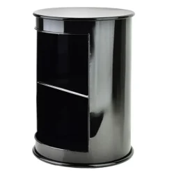 Mondex Since 1986 Småbord>ROGER Rundt bord med hylla 33,5x46 cm, elegant och praktisk design