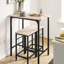 Rootz Living Matgrupper>Rootz Bar Set - 1 barbord och 2 pallar - Hemma kök Frukost Bar Set - Möbel matsalsset