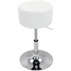 Rootz Living Pallar>Rootz Designer Hocker - Pall - Sittstol - Vridsits - Justerbar stol - Modern pall - Roterande sits - Vit - 15,7x15,7x10,2tum