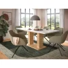 Rootz Living Matgrupper>Rootz Extendable Dining Table - Expandable Table - Dining Furniture - Easily Adjustable - 150-190x76x80 cm