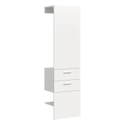 Rootz Living Byråer>Rootz garderobspanel - kappställ - halllagring - rymdbesparande design - 52x190x36 cm