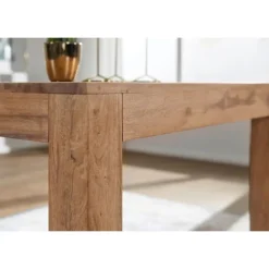 Rootz Living Matbord>Rootz matbord massivt trä akacia 80 cm matsalsbord träbord desig