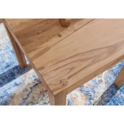 Rootz Living Matbord>Rootz matbord massivt trä akacia 80 cm matsalsbord träbord desig