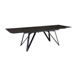 Rootz Living Matbord>Rootz Modern Dining Table - Stor matbord - Rektangulärt matbord - Sits 12 - 180-260 cm x 95 cm x 76 cm