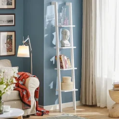 Rootz Living Hyllor>Rootz Modern 4-vånings steghylla- Vägghylla -Ställhylla- Bokhylla Förvaring Displayhylla