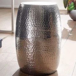 Rootz Living Småbord>Rootz sidobord - Soffbord i aluminium silver - 30 x 30 x 49,5 cm