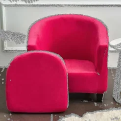 NICEGOU Fåtöljer>(Rosröd) Fåtöljöverdrag Sofföverdrag Vardagsrumsstolsöverdrag