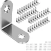 Balkongmöbler>Rostfria Fästbeslag - 40-pack 30*30mm Fästbeslag för Montering och Reparation av Möbler